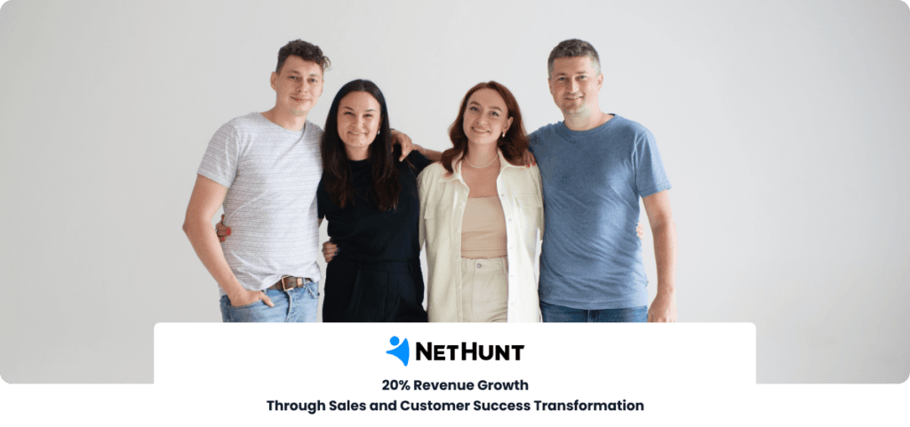 20% Revenue Growth Through Sales and Customer Success Transformation